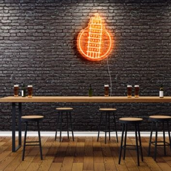Schiefer Turm von Pisa LED-Neonschild für Bar Restaurant