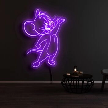 tanzende Maus LED-Neonschild für Wohnzimmer oder Kinderzimmer