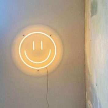 Smiley Gesicht LED-Neonschild Wohnzimmer Schlafzimmer