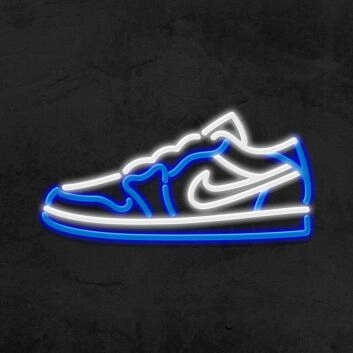 Sportschuh LED-Neonschild für Sneakerladen und Wohnzimmer