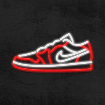 Sneaker LED-Neonschild für Schuhgeschäft und Wohnzimmer
