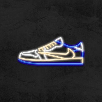 Sportschuh LED-Neonschild für Sneakerladen und Sportgeschäft