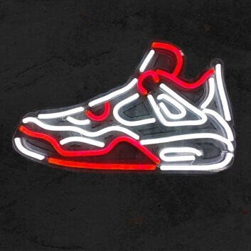 Sneaker LED-Neonschild für Sneaker Store Sportgeschäft