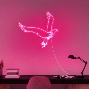 fliegender Adler LED-Neonschild für Wohnzimmer Büro