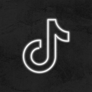 Musiknoten-Symbol LED-Neonschild für Wohnzimmer oder Studio