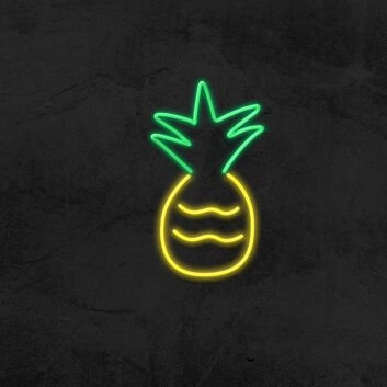 Ananas Früchte LED Neon Schild