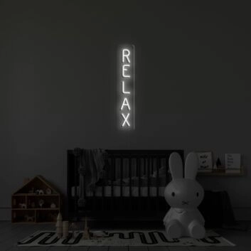 RELAX LED Neonschild für Schlafzimmer und Kinderzimmer