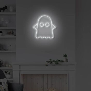 Geist Symbol LED-Neonschild Wohnzimmer Kinderzimmer