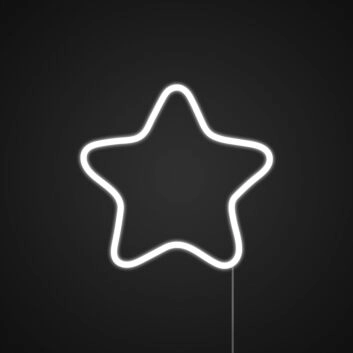 Stern LED-Neonschild Wohnzimmer Kinderzimmer
