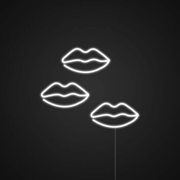 Lippen Symbol LED-Neonschild für Bar Club
