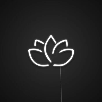 Lotusblume LED-Neonschild Yoga Studio Wohnzimmer