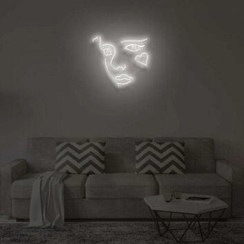 Flamingo LED-Neonschild für Wohnzimmer oder Schlafzimmer
