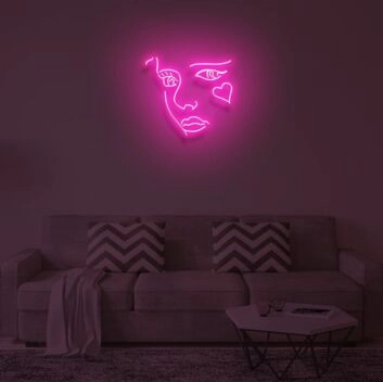 Flamingo LED-Neonschild für Wohnzimmer oder Schlafzimmer