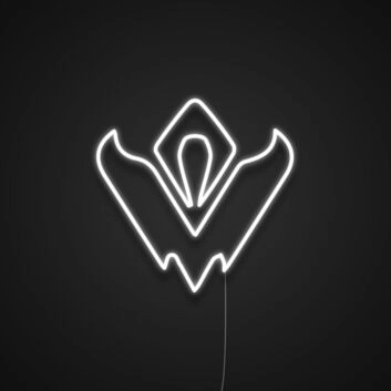 stilisiertes Gaming-Logo LED-Neonschild für Gamingzimmer