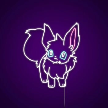 fantasie Tierfigur LED-Neonschild für Gamingzimmer und Wohnzimmer