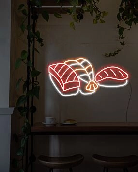 Sushi LED-Neonschild für Restaurant Bar