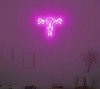 Gebärmutter LED-Neonschild für Arztpraxis Gesundheitszentrum