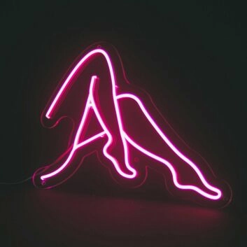 Beine einer Frau LED-Neonschild für Bar Club