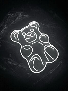 Teddybär LED-Neonschild für Kinderzimmer Wohnzimmer