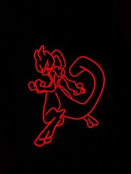 Drachenfigur LED-Neonschild für Gamingzimmer und Kinderzimmer