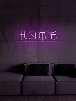 HOME LED-Neonschild Wohnzimmer Schlafzimmer