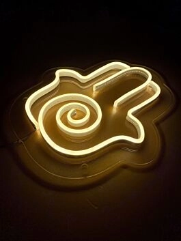 Hamsa Hand Symbol LED-Neonschild Wohnzimmer Meditationsraum