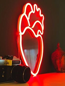 anatomisches Herz LED-Neonschild Wohnzimmer Studio