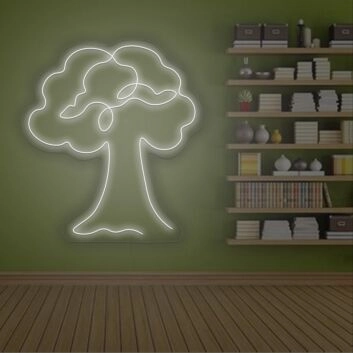Baum LED-Neonschild Wohnzimmer Büro