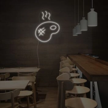 Steak Symbol LED-Neonschild für Restaurant Bar
