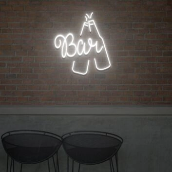 Bierflaschen LED Neonschild für Bar und Club