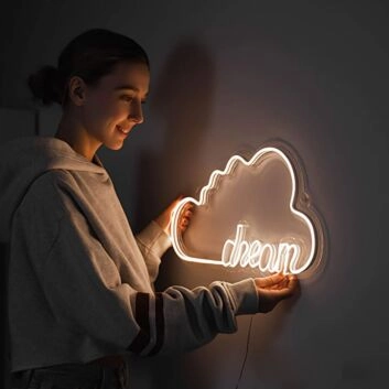 dream LED-Neonschild Schlafzimmer Wohnzimmer