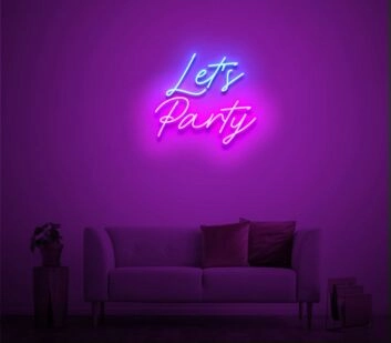 La Petite LED-Neonschild für Wohnzimmer oder Schlafzimmer