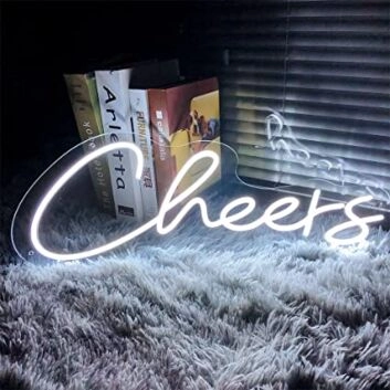 Cheers LED-Neonschild Bar Wohnzimmer