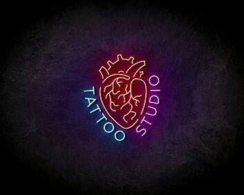TATTOO STUDIO LED-Neonschild für Tattoo Studio