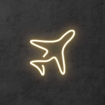 Flugzeug LED-Neonschild Schlafzimmer Wohnzimmer