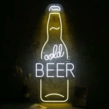 cold BEER LED-Neonschild für Bar und Restaurant