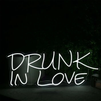 DRUNK IN LOVE LED-Neonschild für Bar und Club