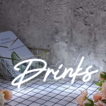 Drinks LED-Neonschild für Bar und Party