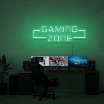 GAMING ZONE LED-Neonschild für Gamingzimmer