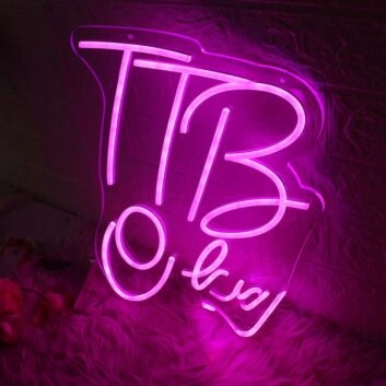 TTB Online LED-Neonschild für Büro Homeoffice