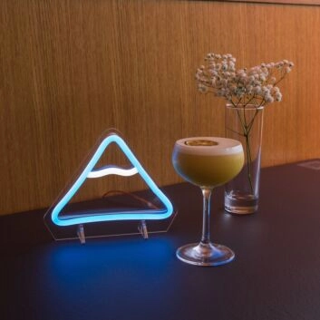 Bergsymbol LED-Neonschild für Schlafzimmer und Wohnzimmer