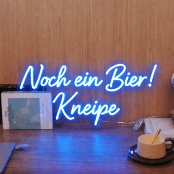 Noch ein Bier! Kneipe LED-Neonschild Bar Pub