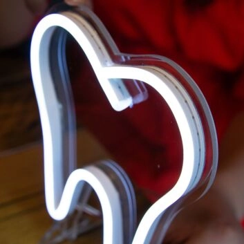 Zahn LED-Neonschild für Zahnarztpraxis