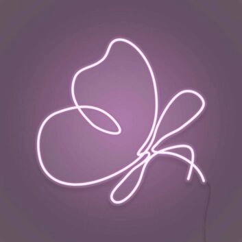 Schmetterling LED-Neonschild Wohnzimmer Schlafzimmer
