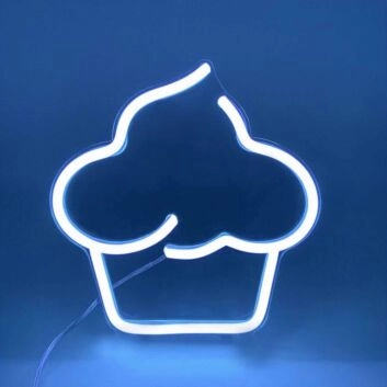 Cupcake LED-Neonschild für Café Küche