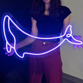 Wal LED-Neonschild Wohnzimmer Kinderzimmer