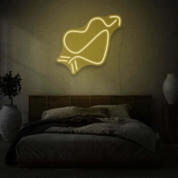 Herz mit Pfeil LED-Neonschild Schlafzimmer Wohnzimmer