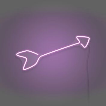 Pfeil LED-Neonschild Wohnzimmer Schlafzimmer