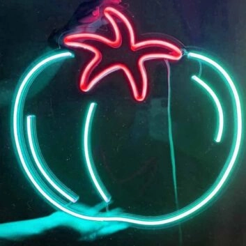 Tomate LED-Neonschild für Restaurant Küche