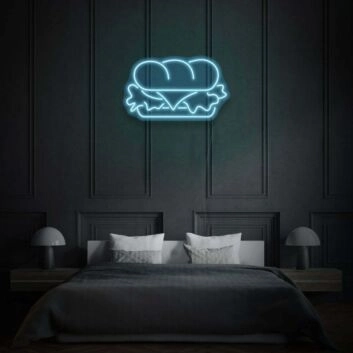 Sandwich LED-Neonschild für Küche Café